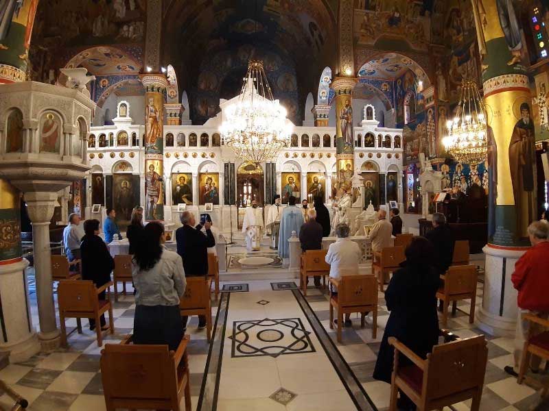 Κυριακή του Τυφλού στο Ιερό Προσκύνημα Οσίου Ιωάννου του Ρώσσου