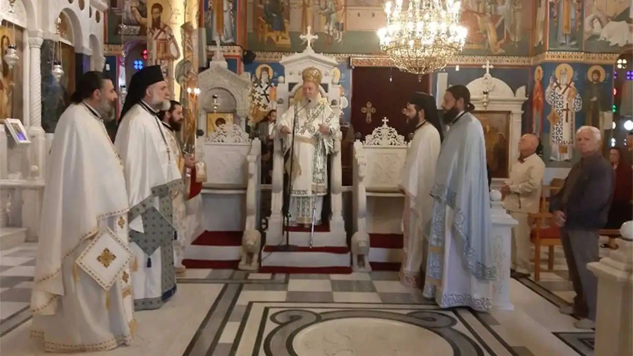 Κυριακή του Τυφλού στο Ιερό Προσκύνημα Οσίου Ιωάννου του Ρώσσου