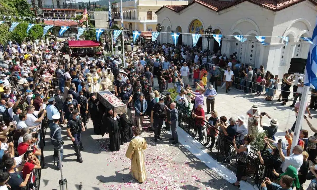 Εορτάσθηκε το «ΠΑΣΧΑ» του Νέου Προκοπίου, η Μνήμη του Οσίου Ιωάννου του Ρώσου