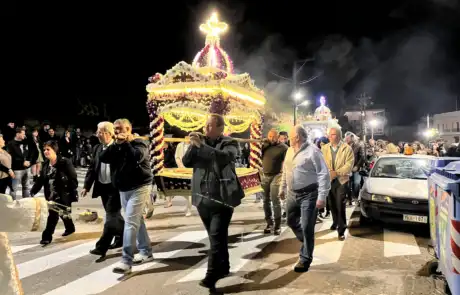 Ακολουθία Επιταφίου στο Ιερό Προσκύνημα Οσίου Ιωάννου του Ρώσσου