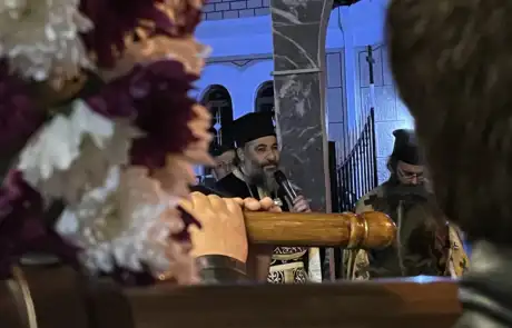 Ακολουθία Επιταφίου στο Ιερό Προσκύνημα Οσίου Ιωάννου του Ρώσσου