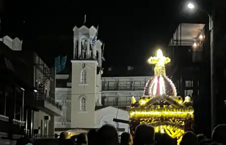 Ακολουθία Επιταφίου στο Ιερό Προσκύνημα Οσίου Ιωάννου του Ρώσσου