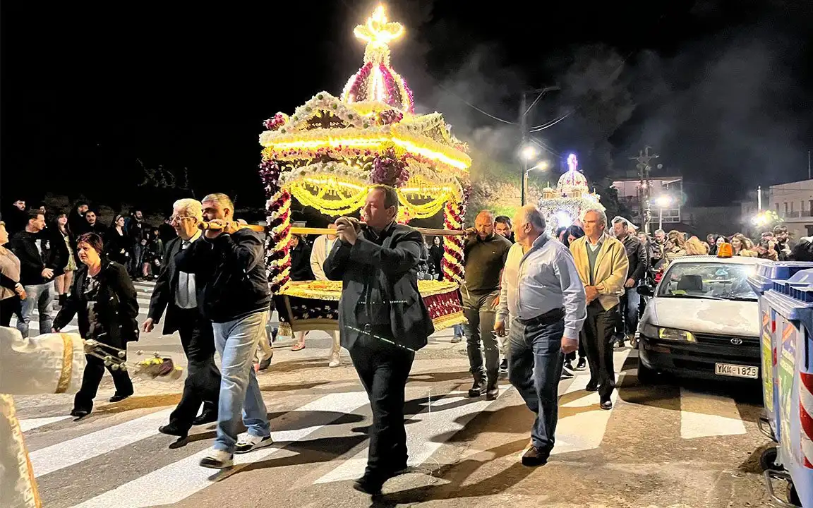 Ακολουθία Επιταφίου στο Ιερό Προσκύνημα Οσίου Ιωάννου του Ρώσσου