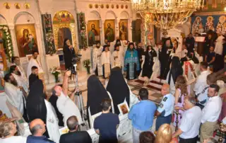 Πολιαρχιερατικός Ευχαριστήριος Εορτασμός της Θαυμαστής Διασώσεως του Ν. Προκοπίου