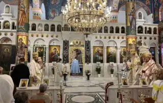 Πολιαρχιερατικός Ευχαριστήριος Εορτασμός της Θαυμαστής Διασώσεως του Ν. Προκοπίου