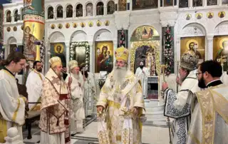 Πολιαρχιερατικός Ευχαριστήριος Εορτασμός της Θαυμαστής Διασώσεως του Ν. Προκοπίου