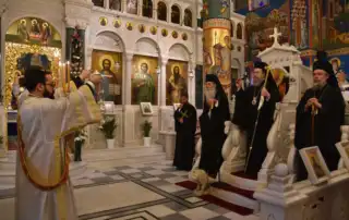 Πολιαρχιερατικός Ευχαριστήριος Εορτασμός της Θαυμαστής Διασώσεως του Ν. Προκοπίου