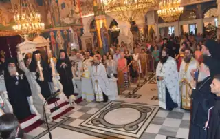 Πολιαρχιερατικός Ευχαριστήριος Εορτασμός της Θαυμαστής Διασώσεως του Ν. Προκοπίου