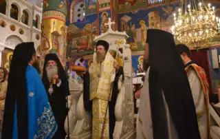 Πολιαρχιερατικός Ευχαριστήριος Εορτασμός της Θαυμαστής Διασώσεως του Ν. Προκοπίου