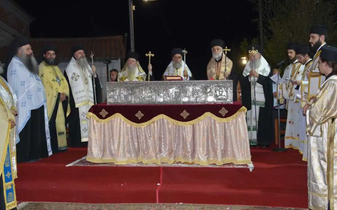 Ο ΔΙΠΛΟΣ ΕΟΡΤΑΣΜΟΣ ΤΗΣ ΜΕΤΑΜΟΡΦΩΣΕΩΣ ΤΟΥ ΣΩΤΗΡΟΣ ΚΑΙ ΤΟΥ ΘΑΥΜΑΤΟΣ ΤΟΥ ΟΣΙΟΥ ΙΩΑΝΝΟΥ ΤΟΥ ΡΩΣΣΟΥ