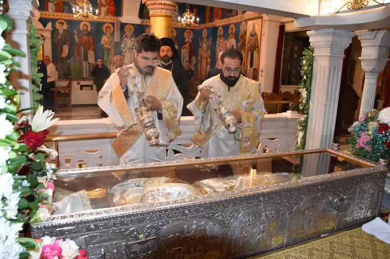 Λαμπρός Εορτασμός της 55ης Επετείου των Εγκαινίων του Προσκυνηματικού Ι. Ναού Οσ. Ιωάννου Ρώσσου στο Προκόπιο Ευβοίας Λαμπρός Εορτασμός της 55ης Επετείου των Εγκαινίων του Προσκυνηματικού Ι. Ναού Οσ. Ιωάννου Ρώσσου στο Προκόπιο Ευβοίας