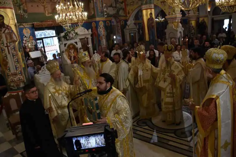 Λαμπρός Εορτασμός της 55ης Επετείου των Εγκαινίων του Προσκυνηματικού Ι. Ναού Οσ. Ιωάννου Ρώσσου στο Προκόπιο Ευβοίας Λαμπρός Εορτασμός της 55ης Επετείου των Εγκαινίων του Προσκυνηματικού Ι. Ναού Οσ. Ιωάννου Ρώσσου στο Προκόπιο Ευβοίας