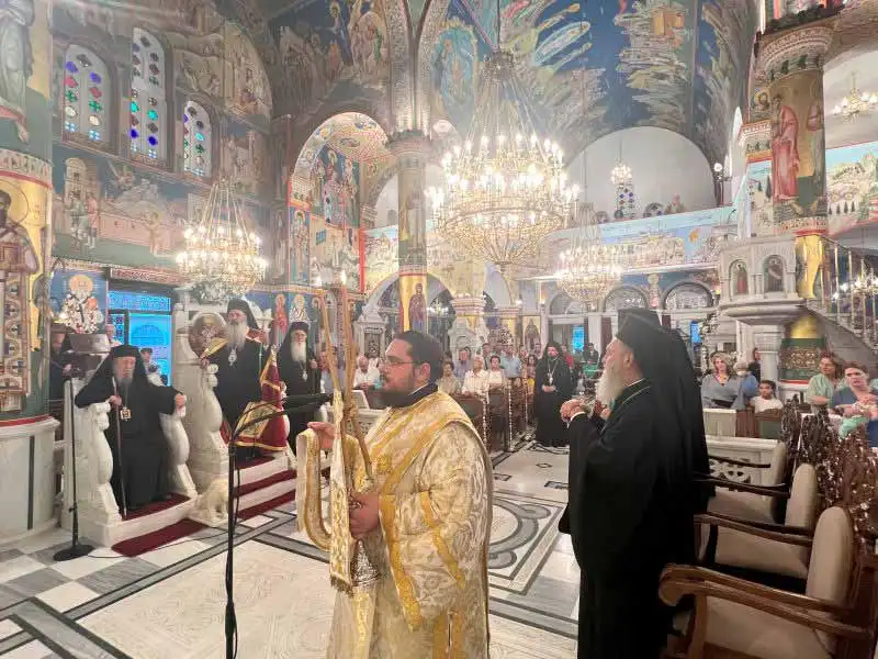 Λαμπρός Εορτασμός της 55ης Επετείου των Εγκαινίων του Προσκυνηματικού Ι. Ναού Οσ. Ιωάννου Ρώσσου στο Προκόπιο Ευβοίας Λαμπρός Εορτασμός της 55ης Επετείου των Εγκαινίων του Προσκυνηματικού Ι. Ναού Οσ. Ιωάννου Ρώσσου στο Προκόπιο Ευβοίας