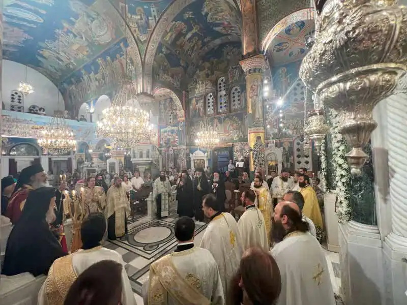 Λαμπρός Εορτασμός της 55ης Επετείου των Εγκαινίων του Προσκυνηματικού Ι. Ναού Οσ. Ιωάννου Ρώσσου στο Προκόπιο Ευβοίας Λαμπρός Εορτασμός της 55ης Επετείου των Εγκαινίων του Προσκυνηματικού Ι. Ναού Οσ. Ιωάννου Ρώσσου στο Προκόπιο Ευβοίας