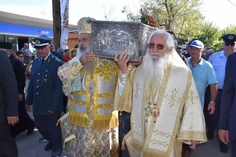 Λαμπρός Εορτασμός της 55ης Επετείου των Εγκαινίων του Προσκυνηματικού Ι. Ναού Οσ. Ιωάννου Ρώσσου στο Προκόπιο Ευβοίας Λαμπρός Εορτασμός της 55ης Επετείου των Εγκαινίων του Προσκυνηματικού Ι. Ναού Οσ. Ιωάννου Ρώσσου στο Προκόπιο Ευβοίας