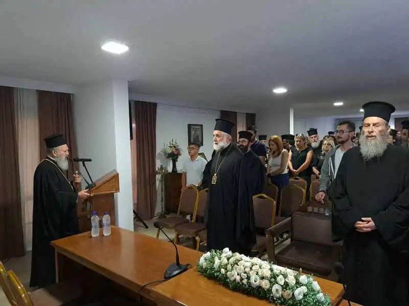 Λαμπρός Εορτασμός της 55ης Επετείου των Εγκαινίων του Προσκυνηματικού Ι. Ναού Οσ. Ιωάννου Ρώσσου στο Προκόπιο Ευβοίας Λαμπρός Εορτασμός της 55ης Επετείου των Εγκαινίων του Προσκυνηματικού Ι. Ναού Οσ. Ιωάννου Ρώσσου στο Προκόπιο Ευβοίας