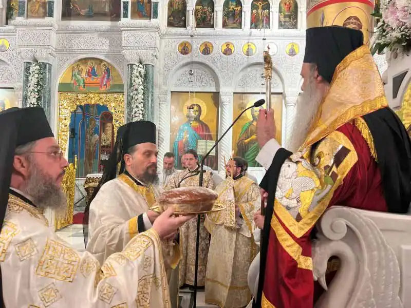 Λαμπρός Εορτασμός της 55ης Επετείου των Εγκαινίων του Προσκυνηματικού Ι. Ναού Οσ. Ιωάννου Ρώσσου στο Προκόπιο Ευβοίας Λαμπρός Εορτασμός της 55ης Επετείου των Εγκαινίων του Προσκυνηματικού Ι. Ναού Οσ. Ιωάννου Ρώσσου στο Προκόπιο Ευβοίας