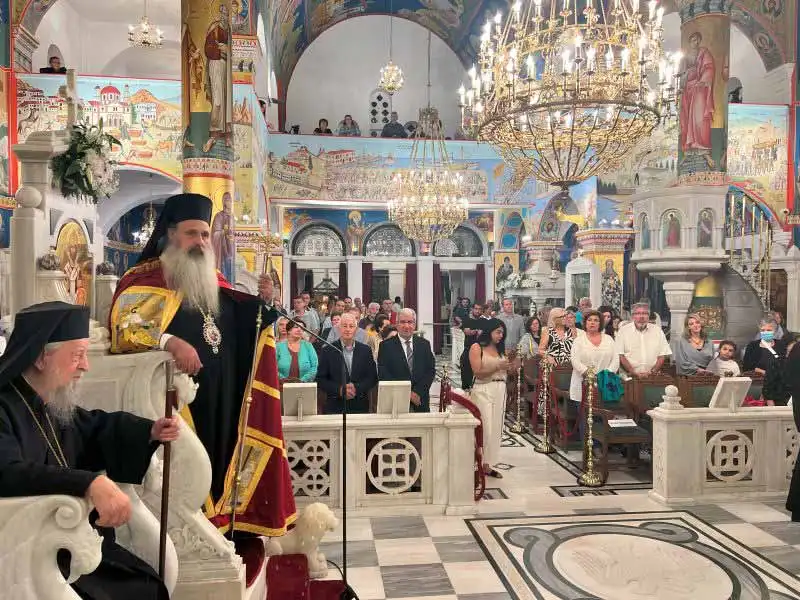 Λαμπρός Εορτασμός της 55ης Επετείου των Εγκαινίων του Προσκυνηματικού Ι. Ναού Οσ. Ιωάννου Ρώσσου στο Προκόπιο Ευβοίας Λαμπρός Εορτασμός της 55ης Επετείου των Εγκαινίων του Προσκυνηματικού Ι. Ναού Οσ. Ιωάννου Ρώσσου στο Προκόπιο Ευβοίας