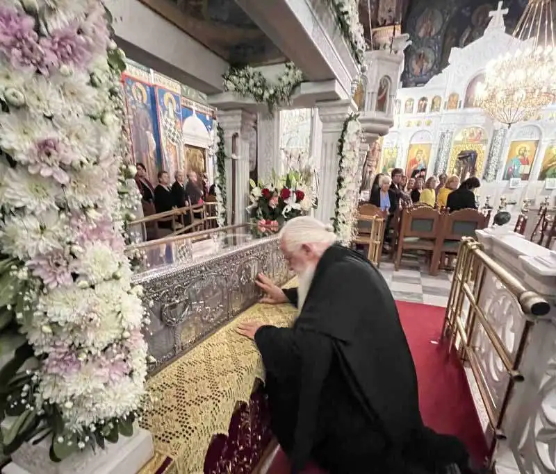 Λαμπρός Εορτασμός της 55ης Επετείου των Εγκαινίων του Προσκυνηματικού Ι. Ναού Οσ. Ιωάννου Ρώσσου στο Προκόπιο Ευβοίας Λαμπρός Εορτασμός της 55ης Επετείου των Εγκαινίων του Προσκυνηματικού Ι. Ναού Οσ. Ιωάννου Ρώσσου στο Προκόπιο Ευβοίας