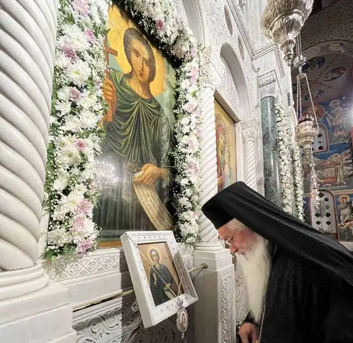 Λαμπρός Εορτασμός της 55ης Επετείου των Εγκαινίων του Προσκυνηματικού Ι. Ναού Οσ. Ιωάννου Ρώσσου στο Προκόπιο Ευβοίας Λαμπρός Εορτασμός της 55ης Επετείου των Εγκαινίων του Προσκυνηματικού Ι. Ναού Οσ. Ιωάννου Ρώσσου στο Προκόπιο Ευβοίας