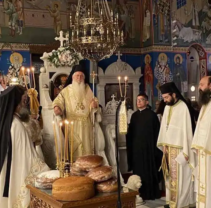 Λαμπρός Εορτασμός της 55ης Επετείου των Εγκαινίων του Προσκυνηματικού Ι. Ναού Οσ. Ιωάννου Ρώσσου στο Προκόπιο Ευβοίας Λαμπρός Εορτασμός της 55ης Επετείου των Εγκαινίων του Προσκυνηματικού Ι. Ναού Οσ. Ιωάννου Ρώσσου στο Προκόπιο Ευβοίας