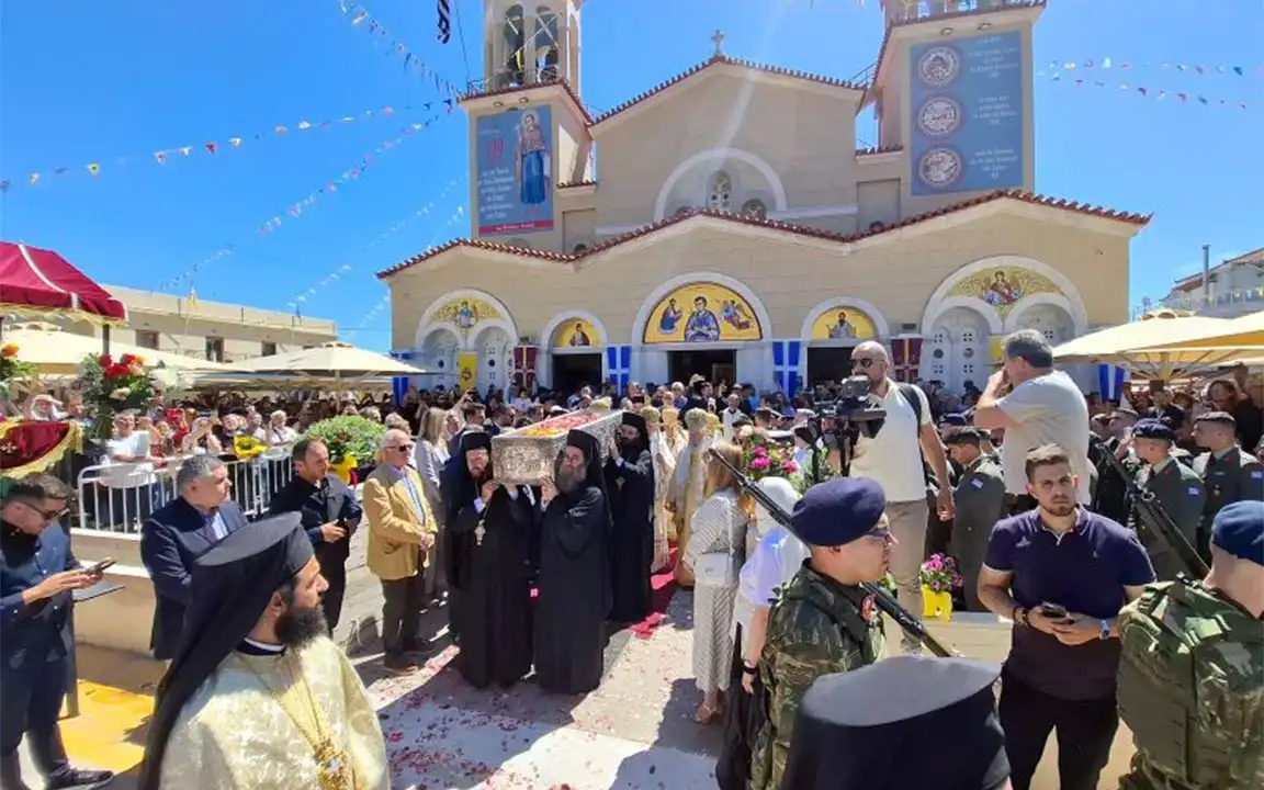 Η Πανήγυρις του Ιερού Προσκυνήματος του Οσίου Ιωάννου του Ρώσου στο Ν. Προκόπι