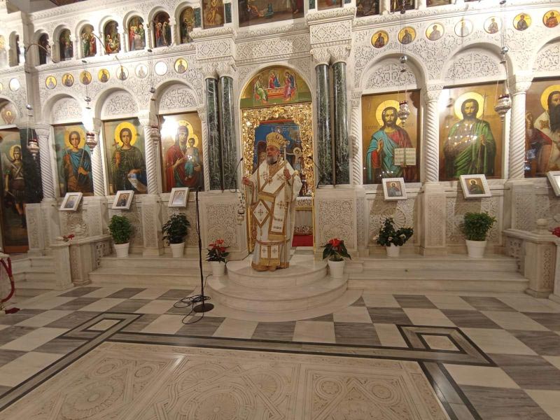 Όμιλος Προσκυνητών απο την Ι. Μητρόπολη Γόρτυνος στην Ι. Μητρόπολη Χαλκίδος Όμιλος Προσκυνητών απο την Ι. Μητρόπολη Γόρτυνος στην Ι. Μητρόπολη Χαλκίδος