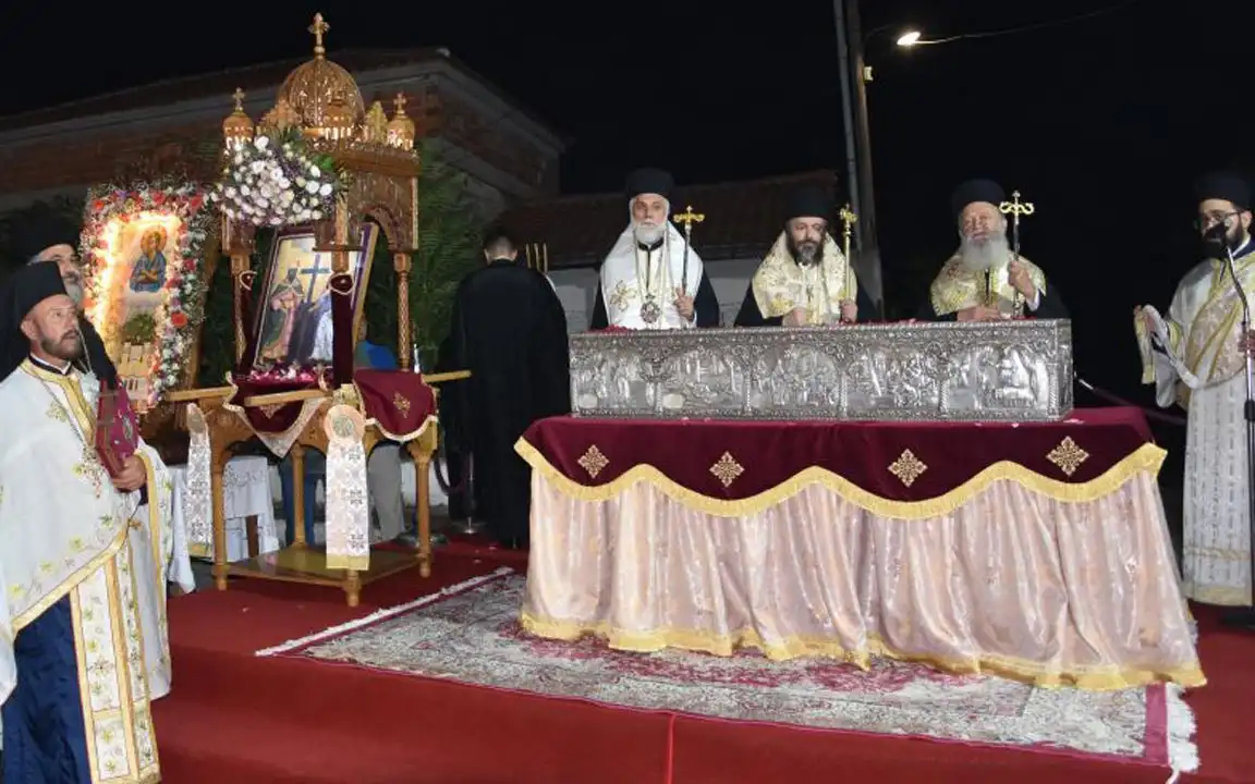 Ευχαριστήριος Εορτασμός της Θαυμαστής Βροχής στο Ιερό Προσκύνημα του Οσίου Ιωάννου του Ρώσσου στο Ν. Προκόπι Εύβοιας