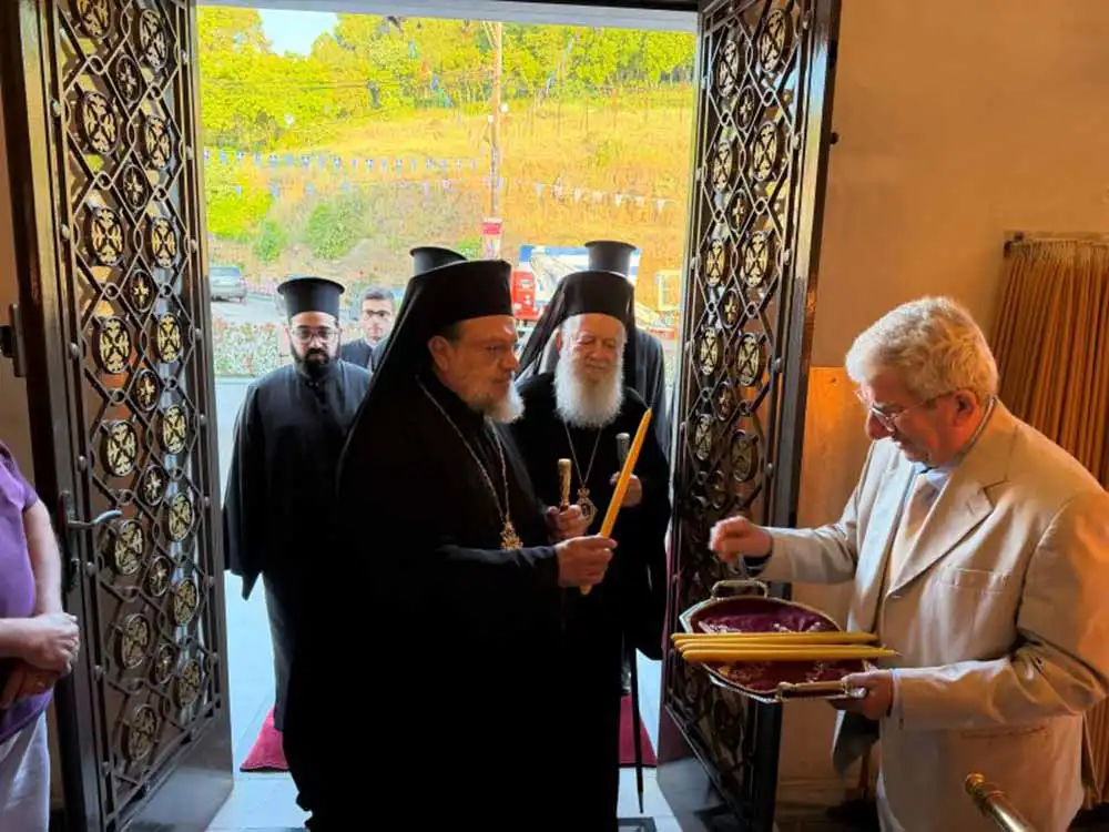 Κυριακή της Πεντηκοστής στο Ιερό Προσκύνημα του Οσίου Ιωάννου του Ρώσσου στο Προκόπι Ευβοίας Κυριακή της Πεντηκοστής στο Ιερό Προσκύνημα του Οσίου Ιωάννου του Ρώσσου στο Προκόπι Ευβοίας