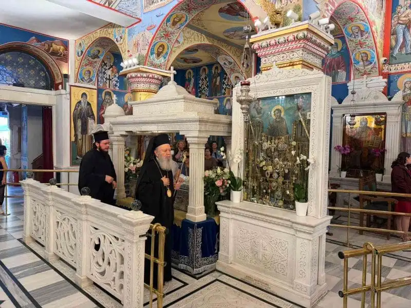 Μεγάλη Συρροή Κλήρου και Λαού για τον Όσιο Παΐσιο στο Ιερό Προσκύνημα του Οσίου Ιωάννου του Ρώσσου στο Ν. Προκόπι Μεγάλη Συρροή Κλήρου και Λαού για τον Όσιο Παΐσιο στο Ιερό Προσκύνημα του Οσίου Ιωάννου του Ρώσσου στο Ν. Προκόπι