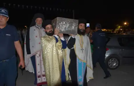 Ευχαριστήριος εορτασμός της θαυμαστής βροχής στο Ιερό Προσκύνημα του Οσίου Ιωάννου του Ρώσσου στο Ν. Προκόπι Εύβοιας Ευχαριστήριος εορτασμός της θαυμαστής βροχής στο Ιερό Προσκύνημα του Οσίου Ιωάννου του Ρώσσου στο Ν. Προκόπι Εύβοιας