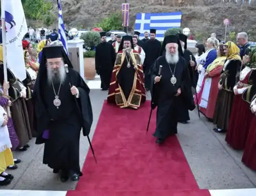 Ευχαριστήριος εορτασμός της θαυμαστής βροχής στο Ιερό Προσκύνημα του Οσίου Ιωάννου του Ρώσσου στο Ν. Προκόπι Εύβοιας