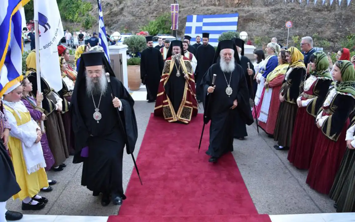 Ευχαριστήριος εορτασμός της θαυμαστής βροχής στο Ιερό Προσκύνημα του Οσίου Ιωάννου του Ρώσσου στο Ν. Προκόπι Εύβοιας