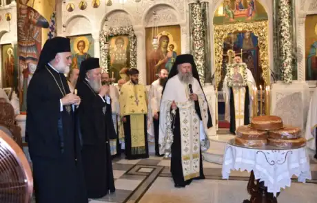 Ευχαριστήριος εορτασμός της θαυμαστής βροχής στο Ιερό Προσκύνημα του Οσίου Ιωάννου του Ρώσσου στο Ν. Προκόπι Εύβοιας Ευχαριστήριος εορτασμός της θαυμαστής βροχής στο Ιερό Προσκύνημα του Οσίου Ιωάννου του Ρώσσου στο Ν. Προκόπι Εύβοιας
