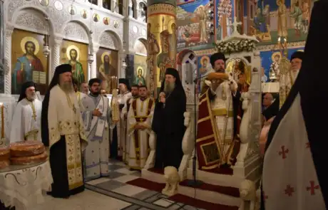 Ευχαριστήριος εορτασμός της θαυμαστής βροχής στο Ιερό Προσκύνημα του Οσίου Ιωάννου του Ρώσσου στο Ν. Προκόπι Εύβοιας Ευχαριστήριος εορτασμός της θαυμαστής βροχής στο Ιερό Προσκύνημα του Οσίου Ιωάννου του Ρώσσου στο Ν. Προκόπι Εύβοιας