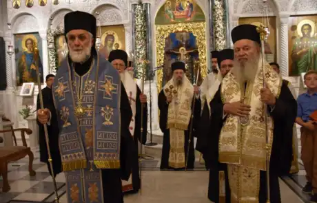 Ευχαριστήριος εορτασμός της θαυμαστής βροχής στο Ιερό Προσκύνημα του Οσίου Ιωάννου του Ρώσσου στο Ν. Προκόπι Εύβοιας Ευχαριστήριος εορτασμός της θαυμαστής βροχής στο Ιερό Προσκύνημα του Οσίου Ιωάννου του Ρώσσου στο Ν. Προκόπι Εύβοιας