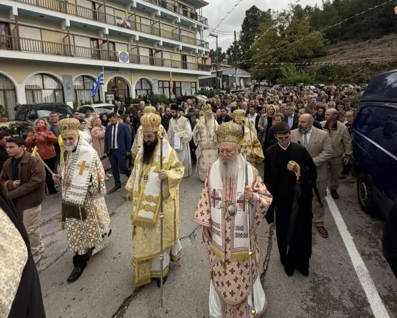 Συγκινητική η 57η Επέτειος των Εγκαινίων του Προσκυνηματικού Ι. Ναού Οσ. Ιωάννου Ρώσσου στο Προκόπιο Ευβοίας Συγκινητική η 57η Επέτειος των Εγκαινίων του Προσκυνηματικού Ι. Ναού Οσ. Ιωάννου Ρώσσου στο Προκόπιο Ευβοίας