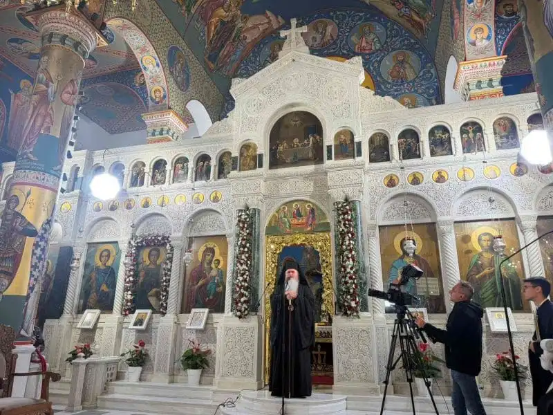Συγκινητική η 57η Επέτειος των Εγκαινίων του Προσκυνηματικού Ι. Ναού Οσ. Ιωάννου Ρώσσου στο Προκόπιο Ευβοίας Συγκινητική η 57η Επέτειος των Εγκαινίων του Προσκυνηματικού Ι. Ναού Οσ. Ιωάννου Ρώσσου στο Προκόπιο Ευβοίας