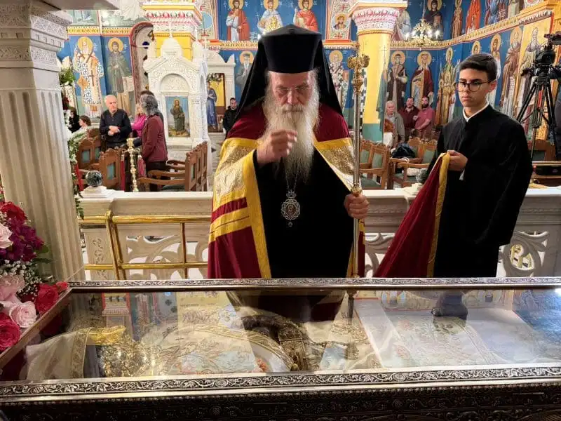 Συγκινητική η 57η Επέτειος των Εγκαινίων του Προσκυνηματικού Ι. Ναού Οσ. Ιωάννου Ρώσσου στο Προκόπιο Ευβοίας Συγκινητική η 57η Επέτειος των Εγκαινίων του Προσκυνηματικού Ι. Ναού Οσ. Ιωάννου Ρώσσου στο Προκόπιο Ευβοίας