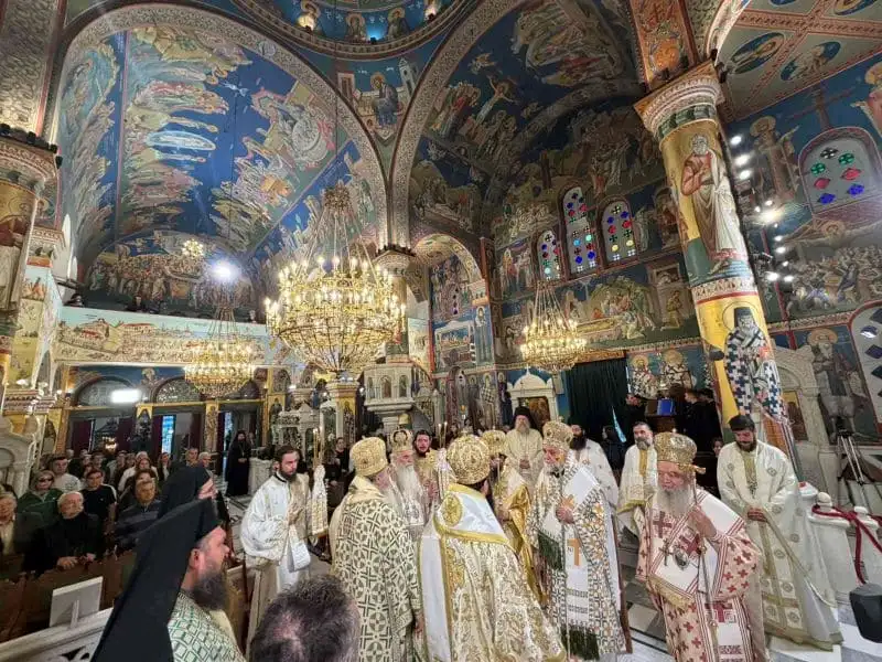 Συγκινητική η 57η Επέτειος των Εγκαινίων του Προσκυνηματικού Ι. Ναού Οσ. Ιωάννου Ρώσσου στο Προκόπιο Ευβοίας Συγκινητική η 57η Επέτειος των Εγκαινίων του Προσκυνηματικού Ι. Ναού Οσ. Ιωάννου Ρώσσου στο Προκόπιο Ευβοίας