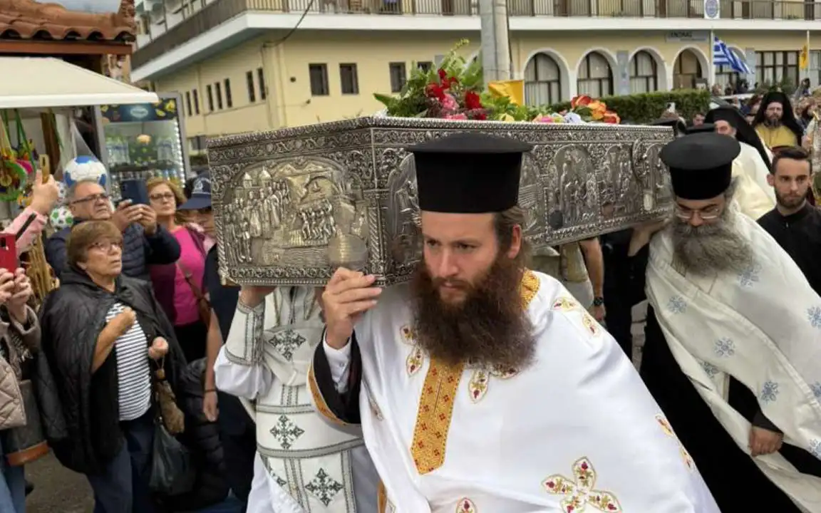 Συγκινητική η 57η Επέτειος των Εγκαινίων του Προσκυνηματικού Ι. Ναού Οσ. Ιωάννου Ρώσσου στο Προκόπιο Ευβοίας